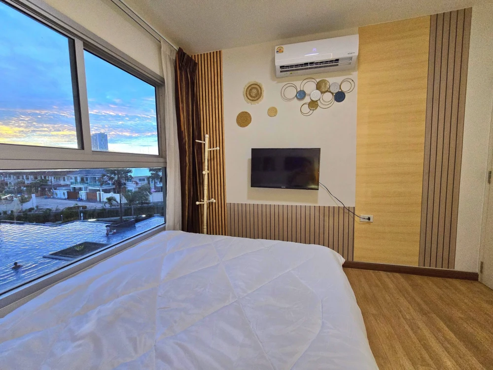 ให้เช่า The Trust Condo South Pattaya 1 ห้องนอน 1 ห้องน้ำ แต่งสวยครบครัน บิวท์อินเฟอร์นิเจอร์อย่างดี จองเลย