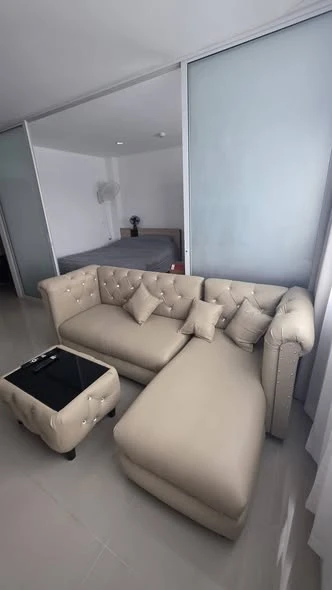 ให้เช่า Triogems Condo ห้องแต่งครบรัน เฟอร์นิเจอร์ครบชุด ในทำเลดี มัวแต่มองไม่จองไหวหรอ