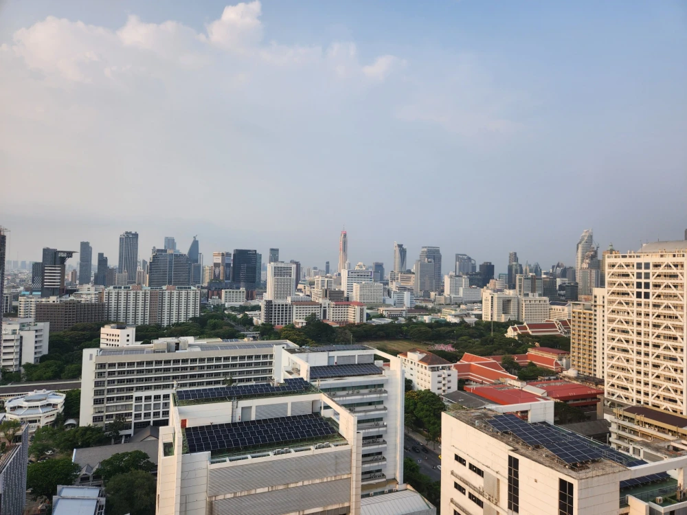 ให้เช่า Triple Y Residence ชั้น 21 สูงมาก ห้องหัวมุมเป็นส่วนตัว วิวเมือง บรรยากาศดี ห้ามพลาด