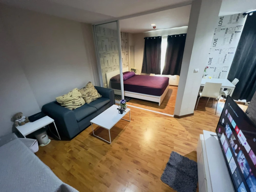 ให้เช่า Tulip Square Omnoui 1 ห้องนอน 1 ห้องน้ำ ติดวอลเปเปอร์อย่างดี สิ่งอำนวยความสะดวกครบครัน ห้ามพลาด