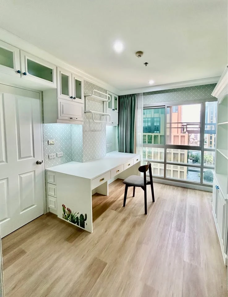 ให้เช่า U Delight @ Jatujak Station ห้องน่าอยู่ พื้นที่ใช้สอยเยอะ บิ้วอินเฟอร์อย่างดี รีบจองเลยตอนนี้