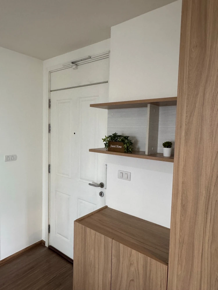 ให้เช่า U Delight Residence Riverfront Rama 3 ชั้น 18 ห้องมุม แต่งครบ น่าอยู่ จองเลย