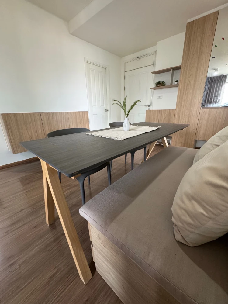 ให้เช่า U Delight Residence Riverfront Rama 3 ชั้น 18 ห้องมุม แต่งครบ น่าอยู่ จองเลย