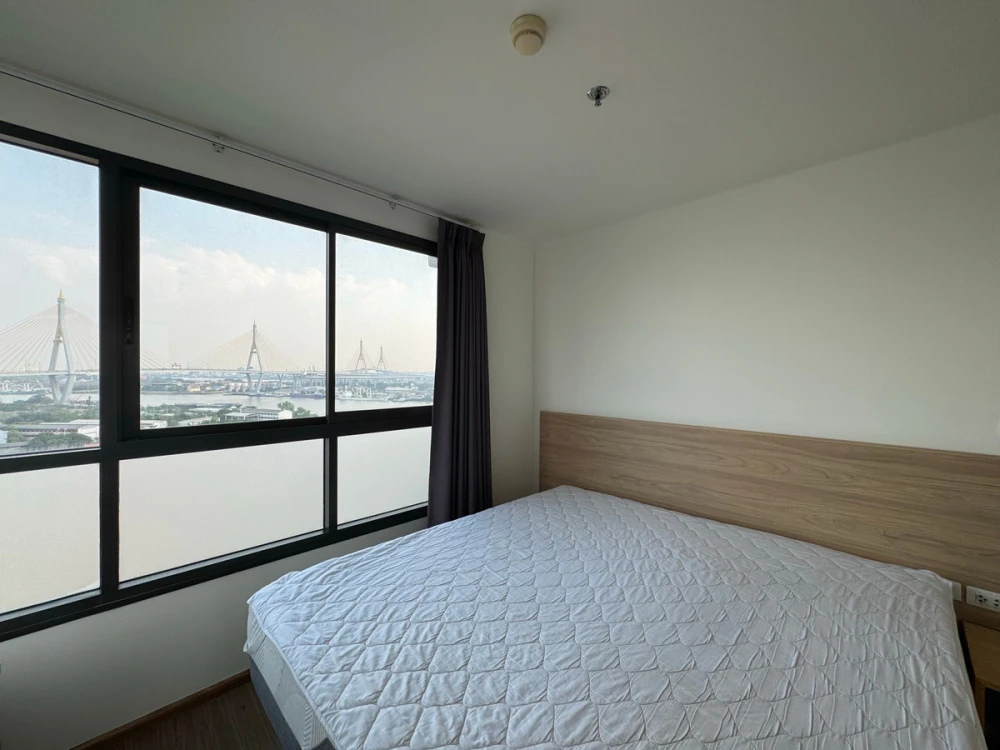 ให้เช่า U Delight Residence Riverfront Rama 3 ชั้น 18 ห้องมุม แต่งครบ น่าอยู่ จองเลย