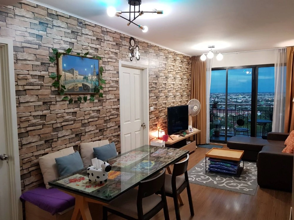 ให้เช่า U Delight Residence Riverfront Rama 3  ชั้น 24  วิวแม่น้ำ แต่งครบ น่าอยู่ สนใจจองเลย