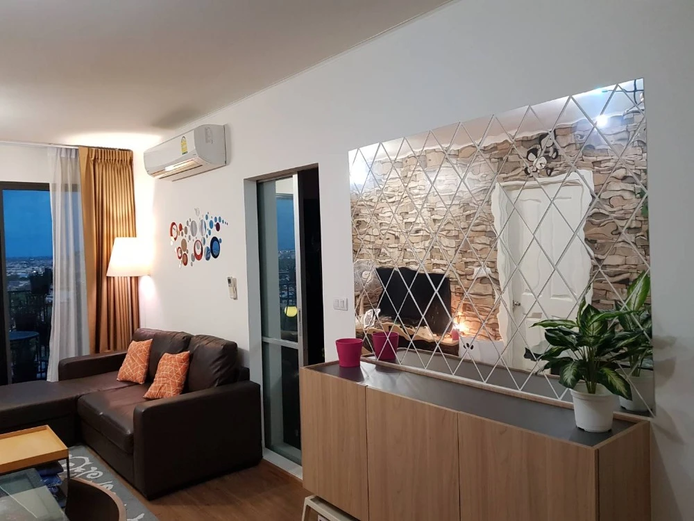 ให้เช่า U Delight Residence Riverfront Rama 3  ชั้น 24  วิวแม่น้ำ แต่งครบ น่าอยู่ สนใจจองเลย