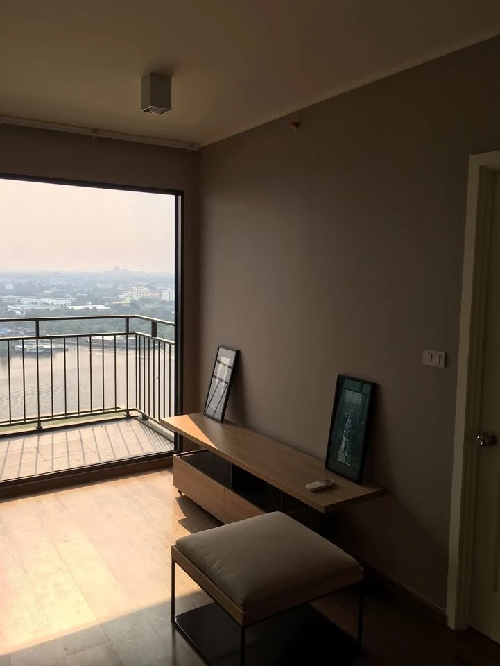ให้เช่า U Delight Residence Riverfront Rama 3 ชั้น 24 แต่งครบ จองเลย ด่วนๆจ้า