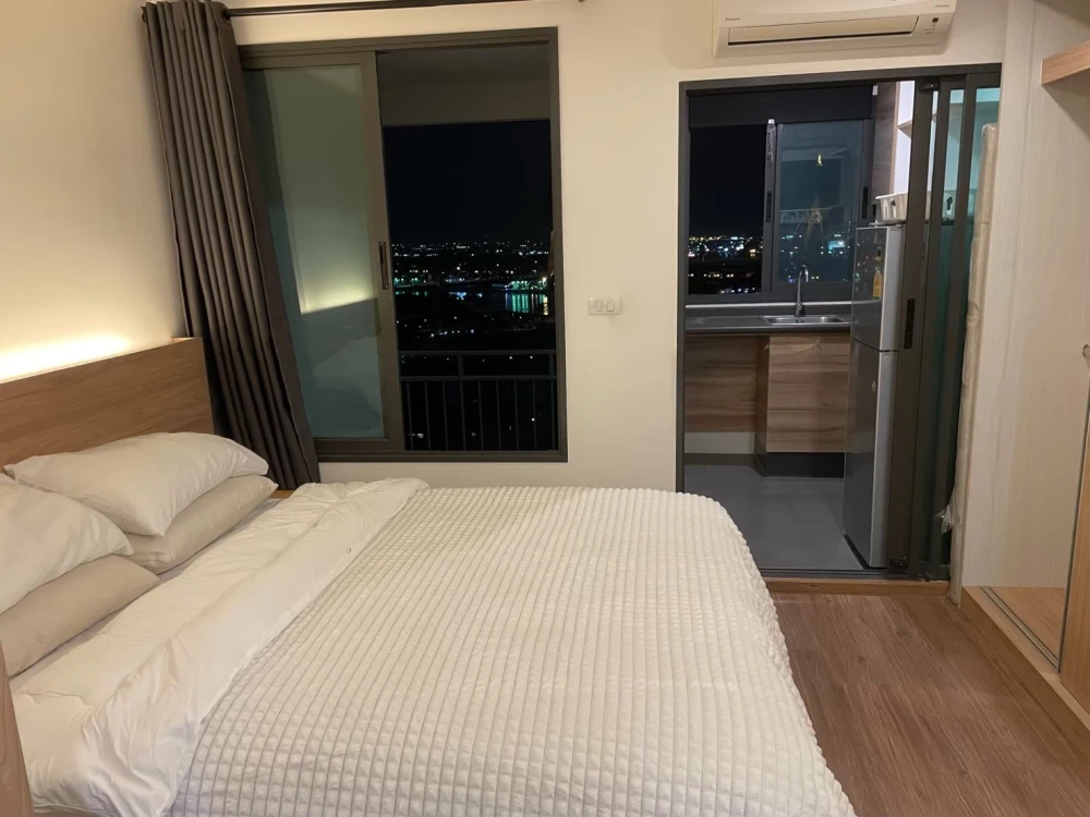 ให้เช่า U Delight Residence Riverfront Rama 3 1 ห้องนอน 1 ห้องน้ำ ติดแม่น้ำเจ้าพระยา ทำเลดี เห็นวิวสวย ไม่บล็อค ห้ามพลาด