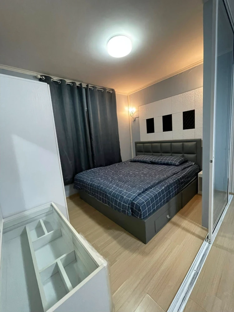 ให้เช่า UNIO Charan 3 ห้องชั้น 5 มาพร้อมเฟอร์นิเจอร์และเครื่องใช้ไฟฟ้าครบครัน หิ้วกระเป๋าเข้าอยู่ได้เลยจ้า images