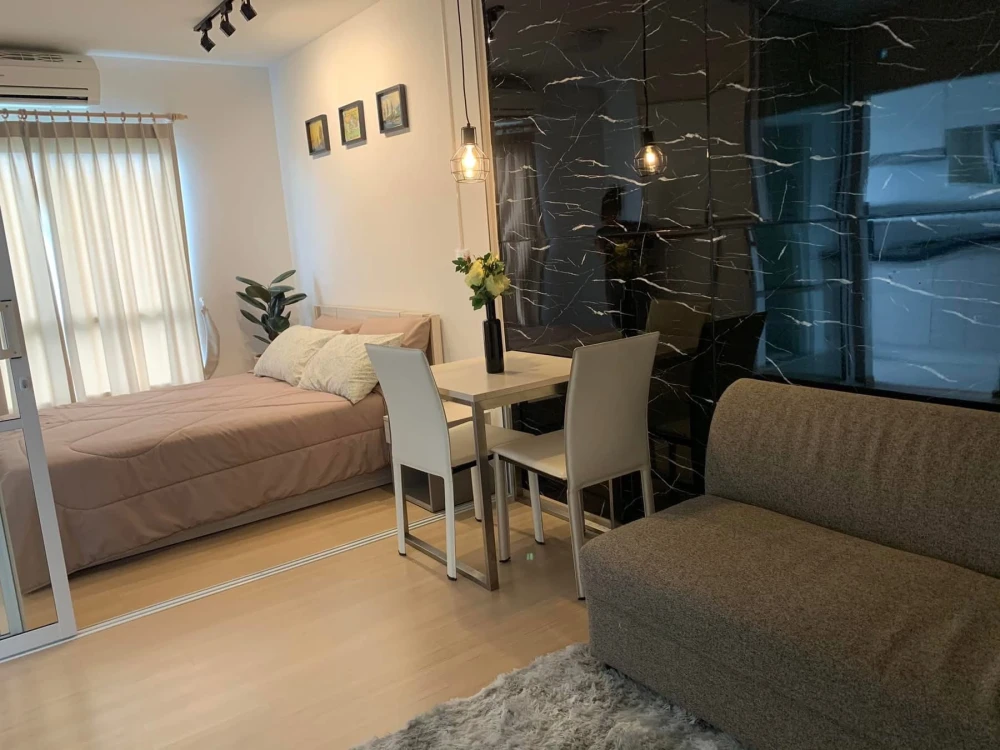 ให้เช่า UNIO Charan 3 ห้องแต่งสวยครบครัน เฟอร์นิเจอร์และเครื่องใช้ไฟฟ้าครบ หิ้วกระเป๋าเข้าอยู่ได้เลยจ้า