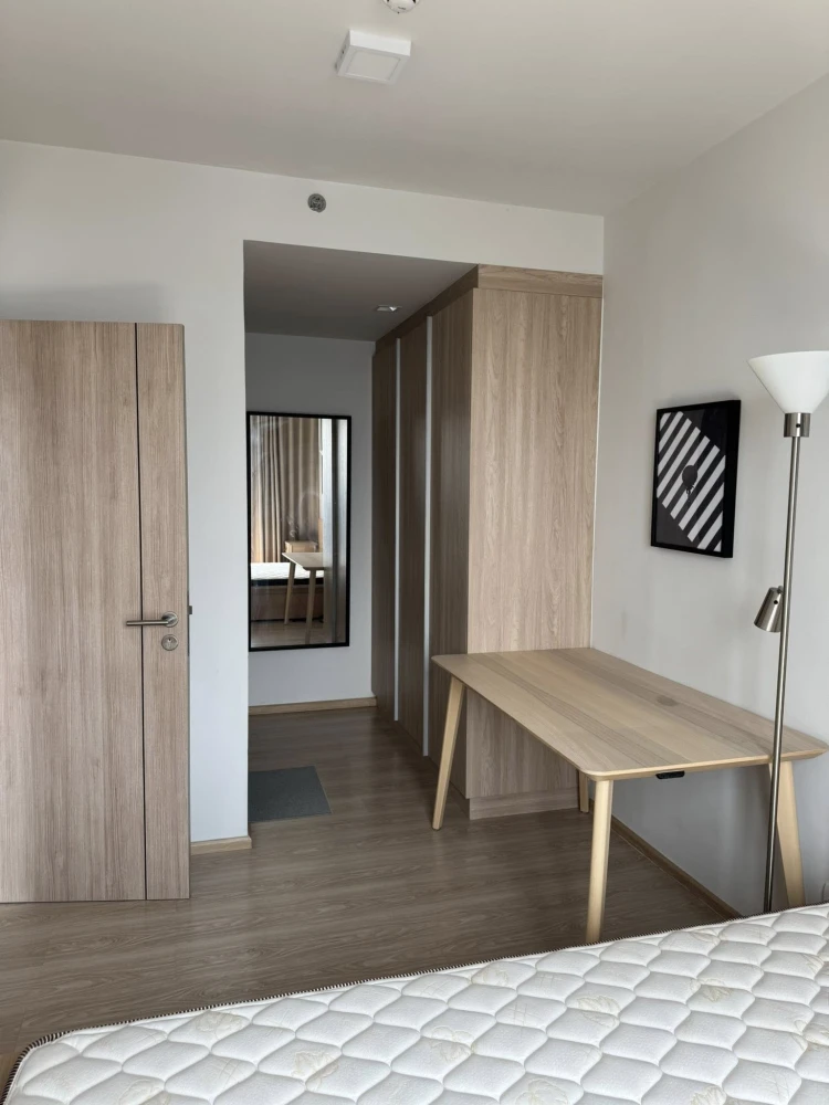 ให้เช่า Unio H Tiwanon ขนาด 35 ตร.ม. ชั้น 33 เกือบชั้นบนสุด แบ่งสัดส่วนห้องดีมาก อยู่สบาย ไม่อึดอัด จองเลย