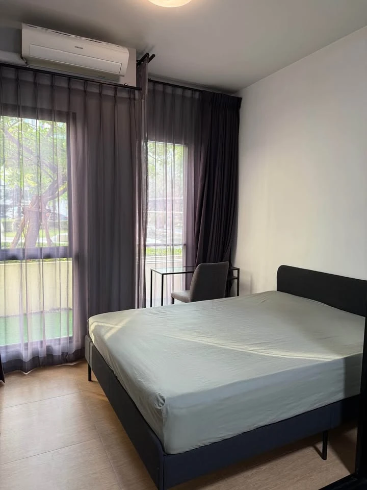 For rent: Unio Sukhumvit 72, partitioned rooms, affordable price, fully furnished. Book now, don't miss out!
