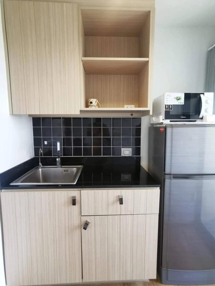 ให้เช่า Unio Sukhumvit 72 1 ห้องนอน ชั้น 7 มาพร้อมเฟอร์นิเจอร์และเครื่องใช้ไฟฟ้าครบครัน หิ้วกระเป๋าเข้าอยู่ได้เลยจ้า