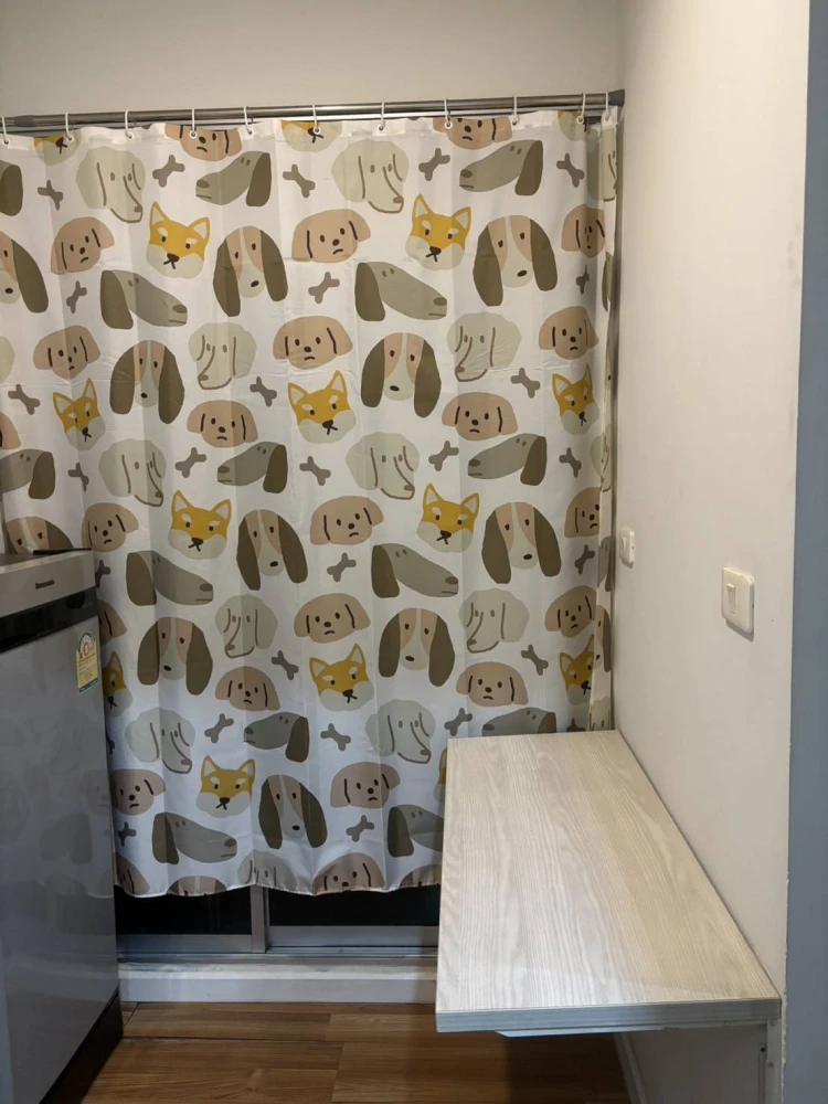 ให้เช่า V Condo Ladkrabang ชั้น 2 ห้องน่าอยู่ พร้อมเฟอร์และเครื่องใช้ไฟฟ้าครบ จองเลย