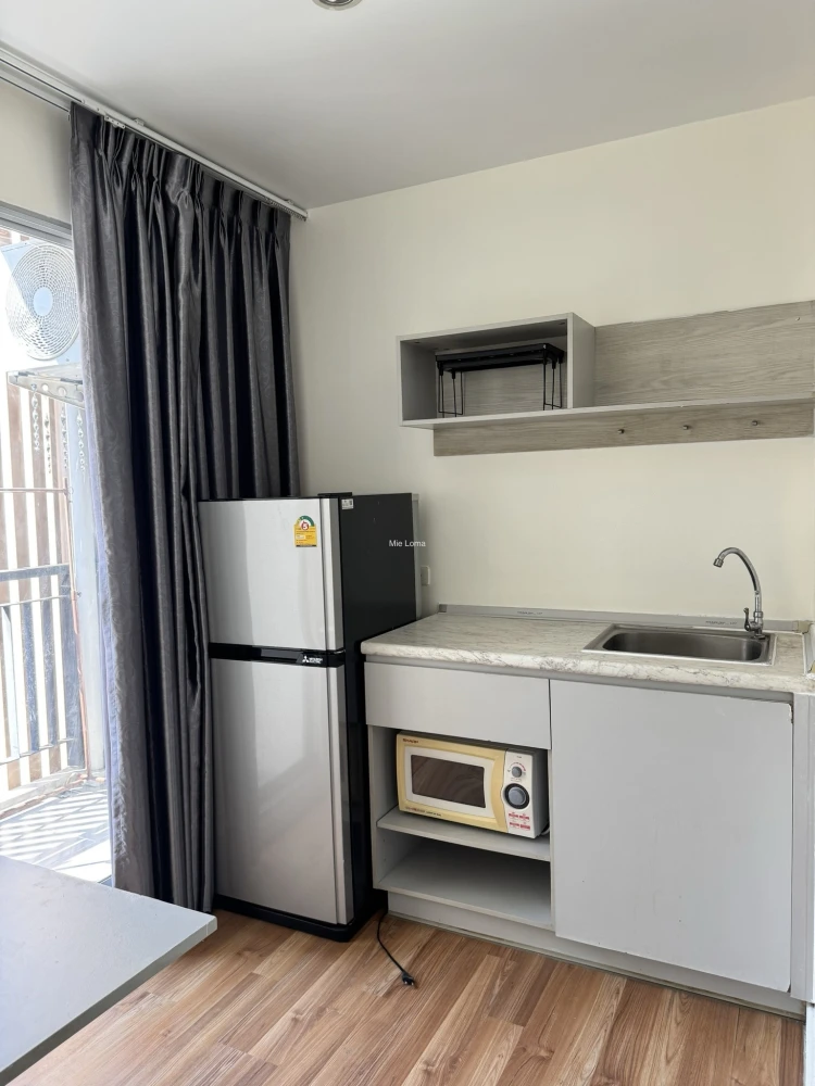 ให้เช่า V Condo Ladkrabang ห้องพร้อมอยู่ เฟอร์พร้อม ราคาสบายกระเป๋า จอเลย ก่อนพลาด+++