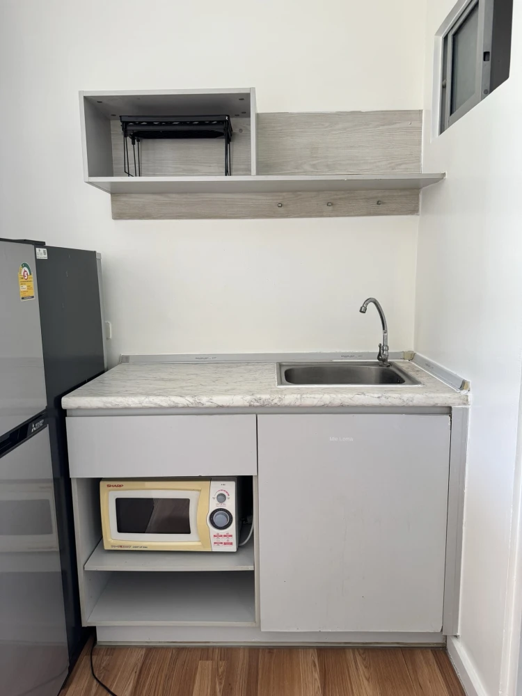 ให้เช่า V Condo Ladkrabang ห้องพร้อมอยู่ เฟอร์พร้อม ราคาสบายกระเป๋า จอเลย ก่อนพลาด+++