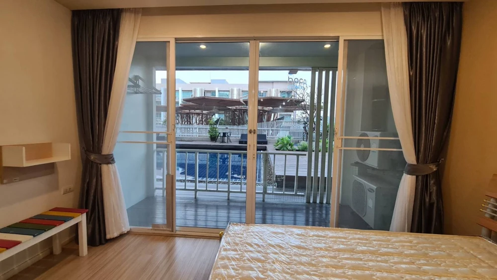 ให้เช่า V Condo Salaya ห้องมุมให้ความเป็นส่วนตัว เฟอร์ครบครัน หิ้วกระเป๋าเข้าอยู่ได้เลยจ้า