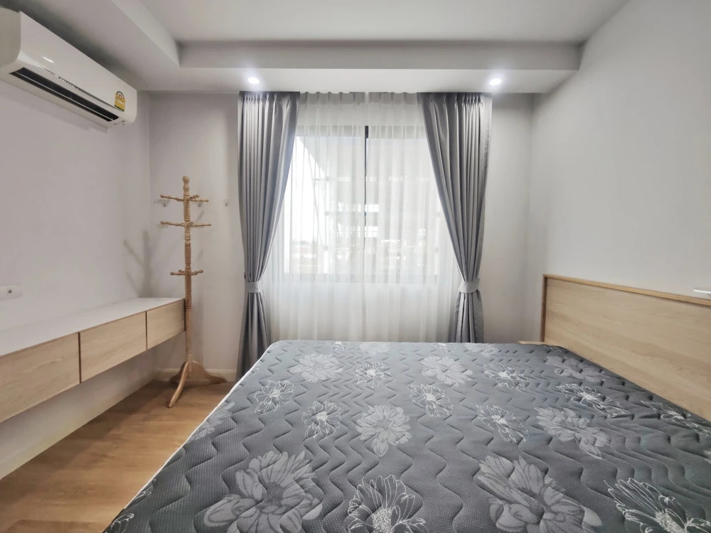 ให้เช่า V Condo Salaya 1 ห้องนอน 1 ห้องน้ำ แต่งสวยคุมโทน เฟอร์ครบครัน จองเลย