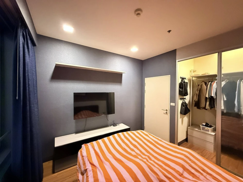 ให้เช่า Vantage รัชวิภา แบบ 1 ห้องนอน แต่พื้นที่ใช้สอยเยอะมาก พร้อมเฟอร์ครบครัน น่าจองสุดๆ