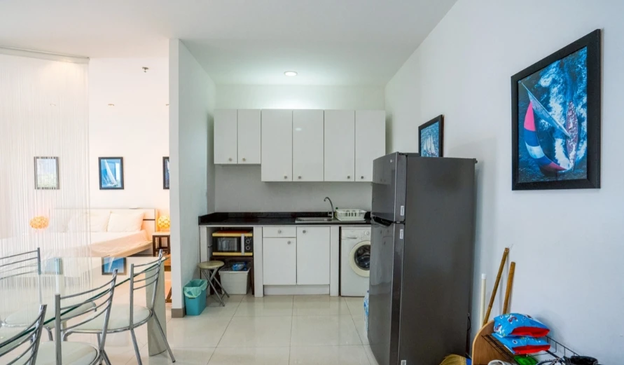 ให้เช่า View Talay Jomtien Condominium 2 ห้องนอน ชั้น 4 แต่งครบ น่าอยู่ จองเลย