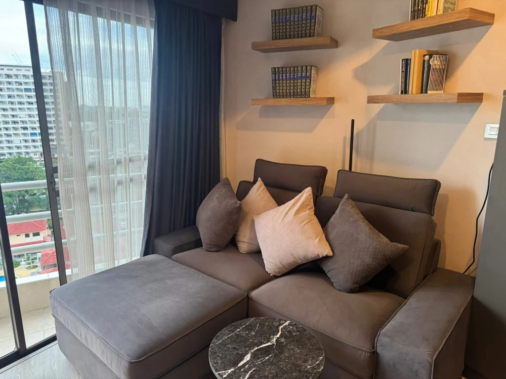 ให้เช่า View Talay Jomtien Condominium 2 ห้องแต่งสวยคุมโทน เฟอร์ครบ วิวทะเลสวย ห้ามพลาด