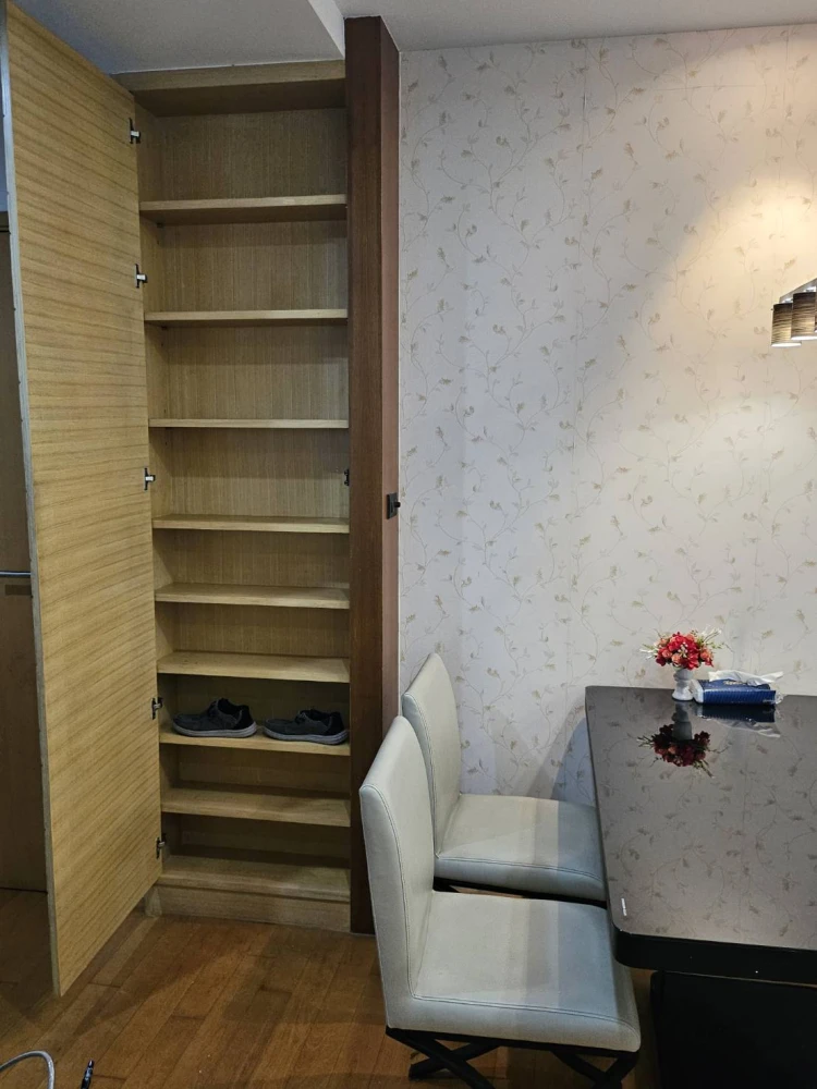 ให้เช่า Villa Rachatewi ห้องกว้างพื้นที่ใช้สอยเยอะ ตกแต่งคุมโทนลายไม้สุดปัง จองเลย