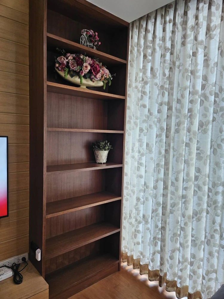 ให้เช่า Villa Rachatewi ห้องกว้างพื้นที่ใช้สอยเยอะ ตกแต่งคุมโทนลายไม้สุดปัง จองเลย