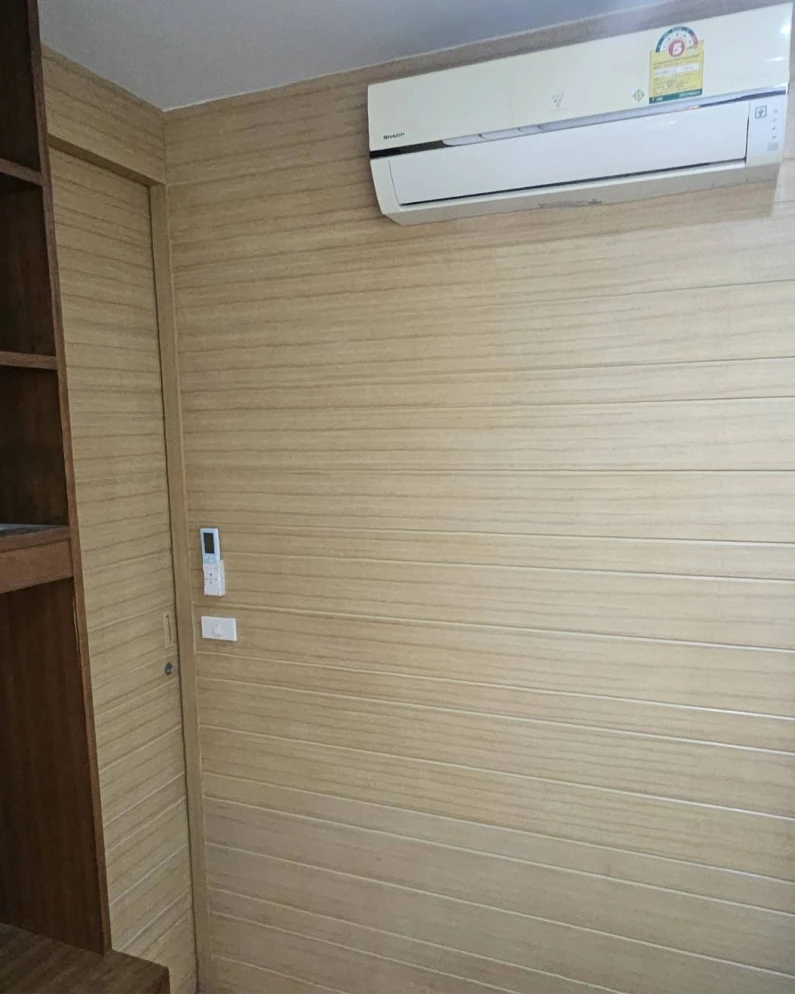 ให้เช่า Villa Rachatewi ห้องกว้างพื้นที่ใช้สอยเยอะ ตกแต่งคุมโทนลายไม้สุดปัง จองเลย