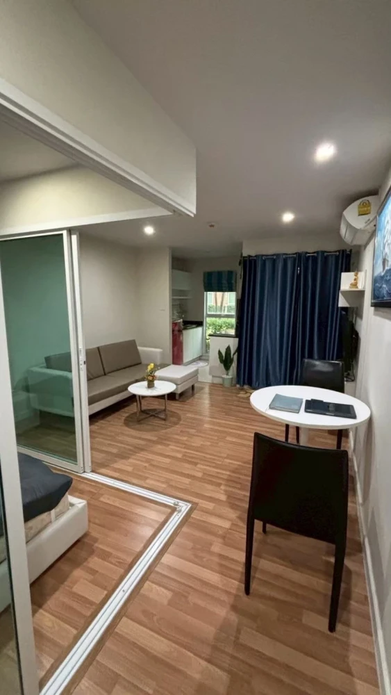 ให้เช่า We Condo ห้องกว้างมาก พื้นที่ใช้สอยเยอะเวอร์ เฟอร์ครบ พร้อมเครื่องใช้ไฟฟ้า แบบนี้ต้องจอง