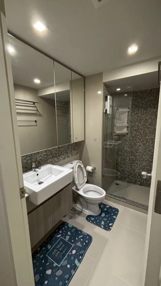 ให้เช่า We Condo ห้องกว้างมาก พื้นที่ใช้สอยเยอะเวอร์ เฟอร์ครบ พร้อมเครื่องใช้ไฟฟ้า แบบนี้ต้องจอง