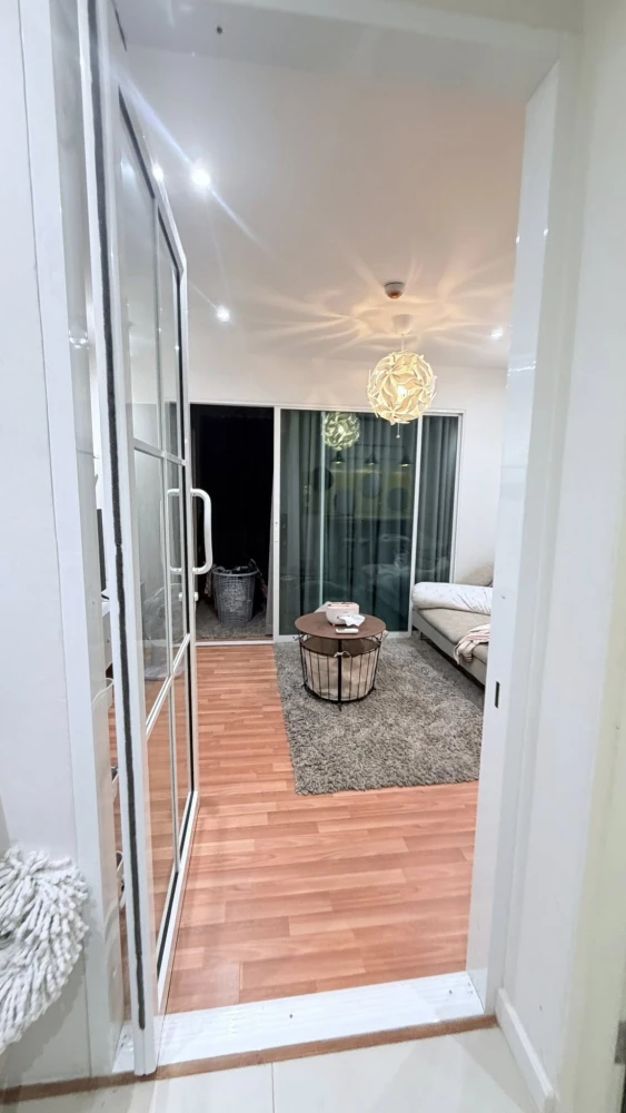 ให้เช่า WE Condo ห้องน่าอยู่ พร้อมเฟอร์ + เครื่องใช้ไฟฟ้าครบ จองเลย ห้ามพลาด +++