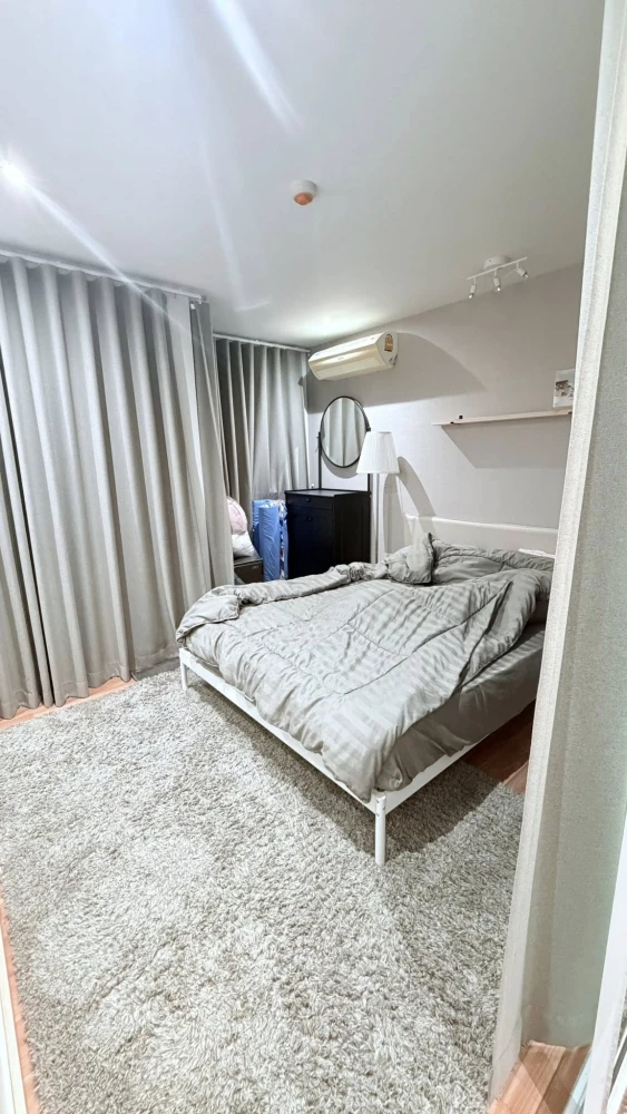 ให้เช่า WE Condo ห้องน่าอยู่ พร้อมเฟอร์ + เครื่องใช้ไฟฟ้าครบ จองเลย ห้ามพลาด +++