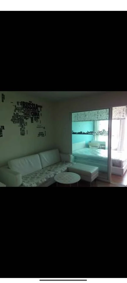 ให้เช่า  WE Condo  ห้องพร้อมอยู่ เฟอร์พร้อม หิ้วกระเป๋ามาได้เลย+++