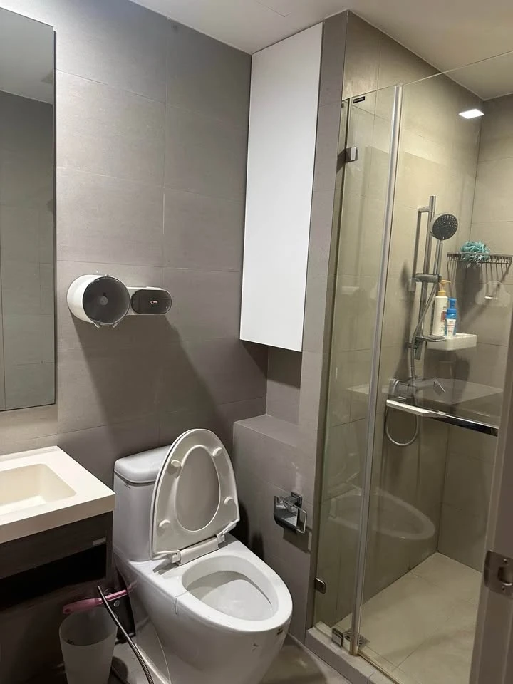 ให้เช่า Whizdom connect Sukhumvit ห้องน่าอยู่ ชั้นสูง ลมดี พร้อมเฟอร์ จองเลย