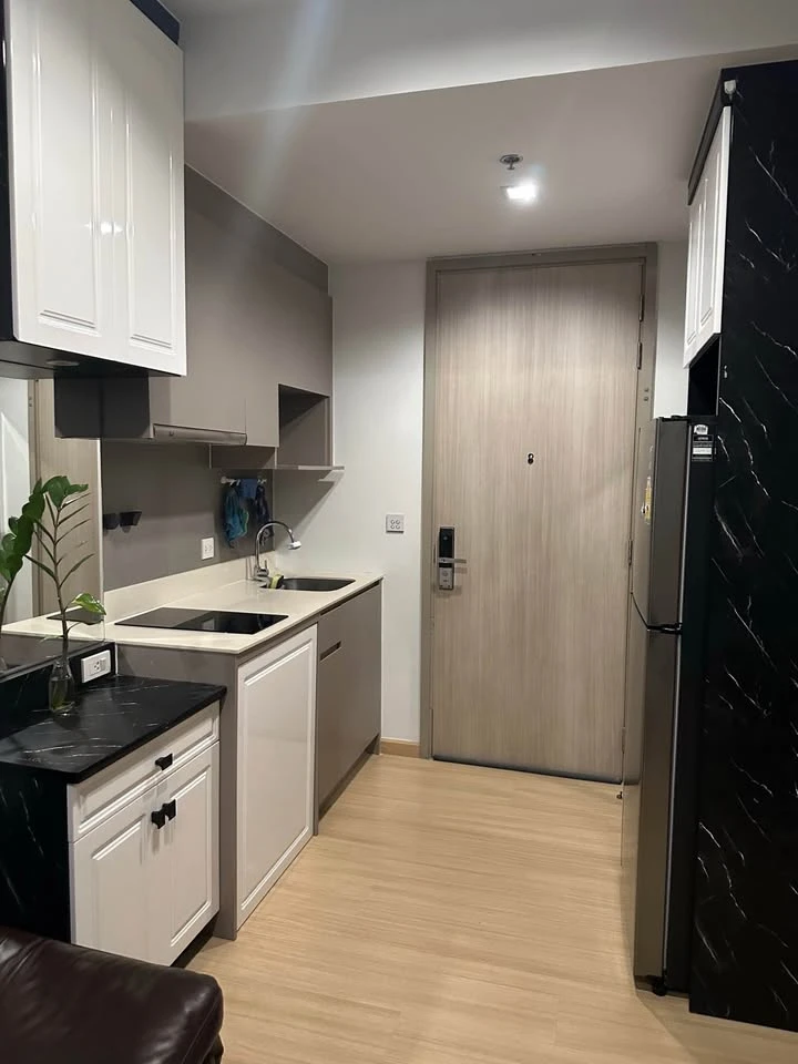 ให้เช่า Whizdom connect Sukhumvit ห้องน่าอยู่ ชั้นสูง ลมดี พร้อมเฟอร์ จองเลย