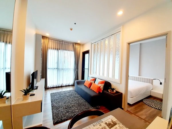 ให้เช่า WYNE Sukhumvit ห้องพร้อมอยู่ เฟอร ์เครื่องใช้ไฟ้าครบ ลากกระเป๋าเข้าอยู่ได้เลย อย่าพลาด