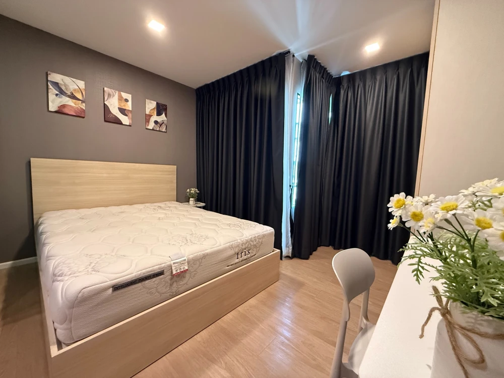 ให้เช่า Wynn Ladprao-Chockchai 4 ห้องน่าอยู่ ตกแต่งคุมโทน ติดวอลเปเปอร์อย่างดี เฟอร์ครบครัน จองด่วน