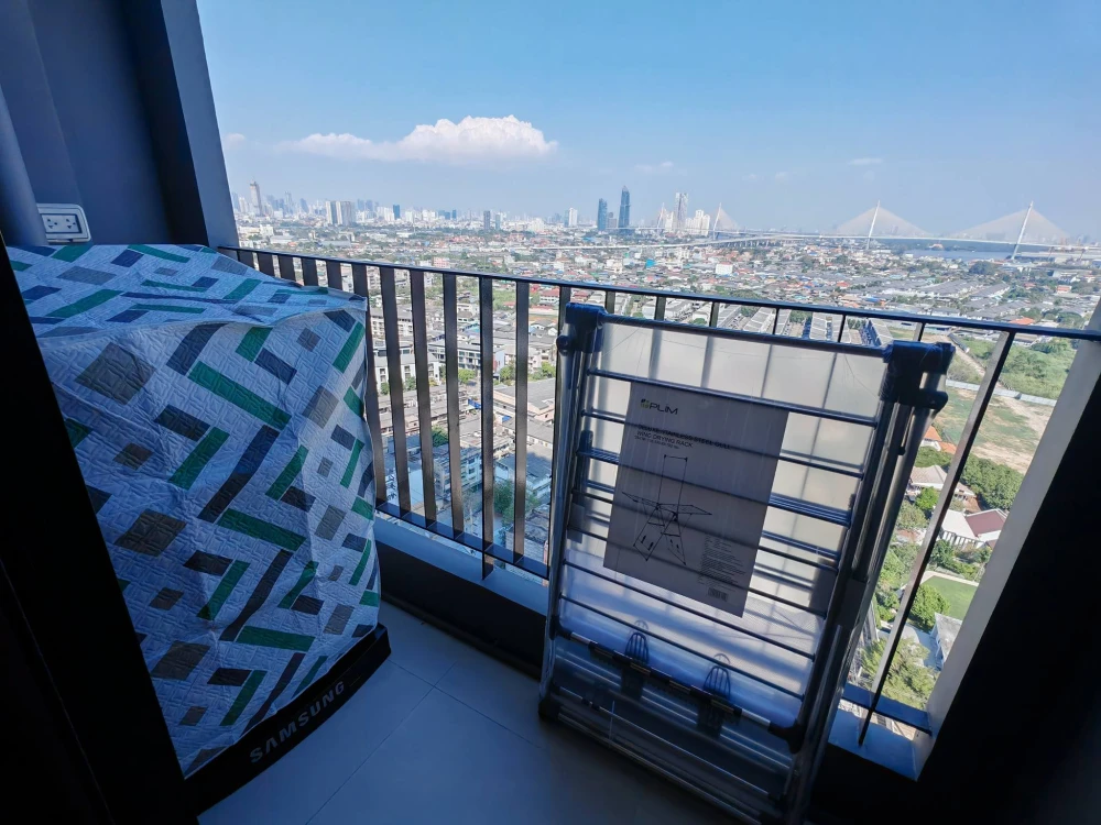 ให้เช่า Xim​ Condo​ Rama​ 3​ - Suksawat​ ห้องน่าอยู่ ชั้น 23 ได้วิวสูง เฟอร์ เครื่องใช้ไฟฟ้าครบ ลากกระเป๋าเข้าอยู่ได้เลย