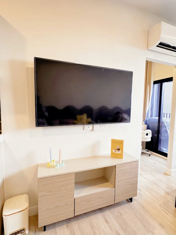 ให้เช่า XIM Suksawat - Rama 3 ห้องสตูดิโอ ตกแต่งคุมโทนสไตล์มินิมอล มองเห็นวิวแม่น้ำ จองเลย