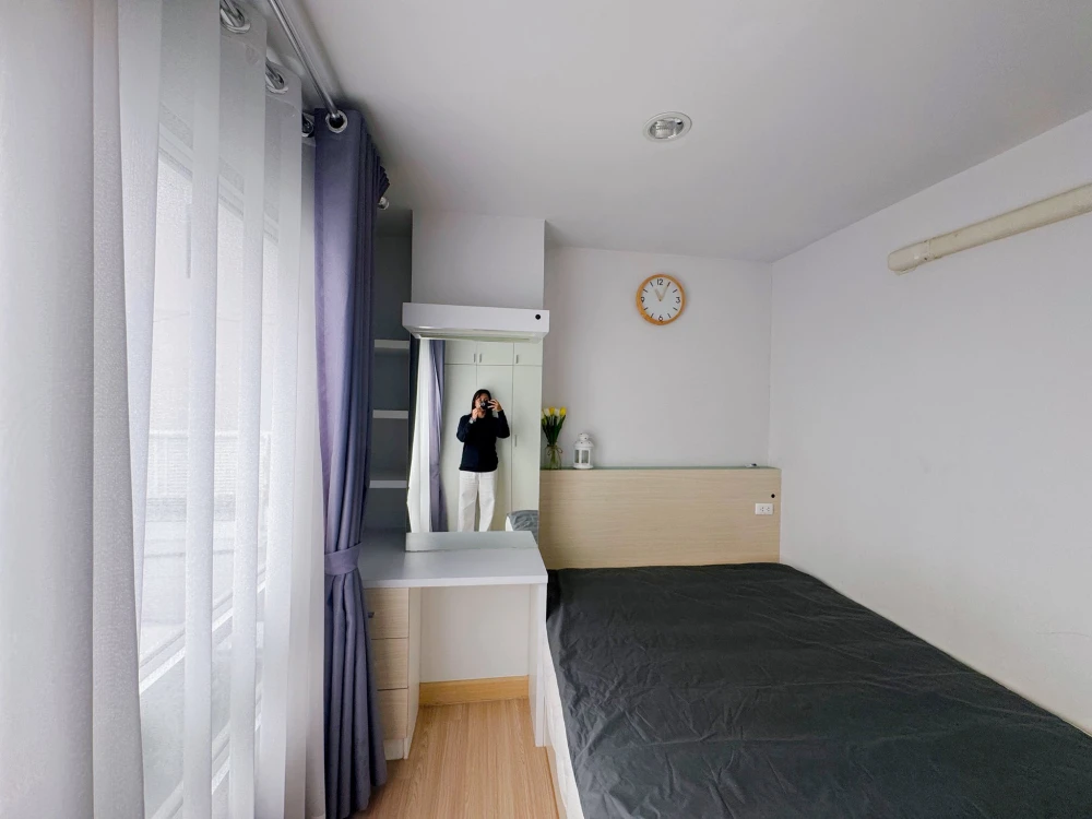 ให้เช่า  You 2 Condo ห้องริมหน้าต่าง ชั้น 2 ตึก B (เงียบสงบ) สนใจจองเลยจ้า