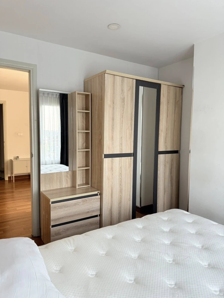 ให้เช่า You 3 Condo @ Yak Kaset ห้องมุมคนไม่พลุกพล่าน เฟอร์นิเจอร์ครบครัน หิ้วกระเป๋าเข้าอยู่ได้เลยจ้า