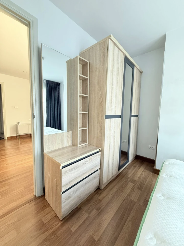 ให้เช่า You 3 Condo @ Yak Kaset ห้องมุมคนไม่พลุกพล่าน เฟอร์นิเจอร์ครบครัน หิ้วกระเป๋าเข้าอยู่ได้เลยจ้า