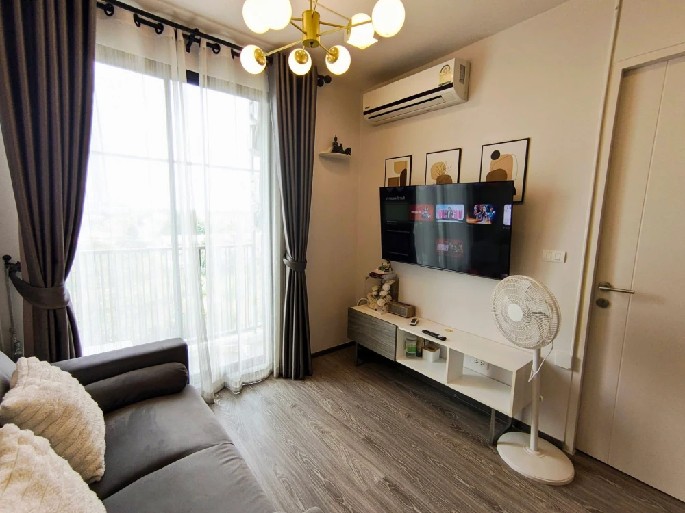 ให้เช่า Zelle รัตนาธิเบศร์ พร้อมเข้าอยู่ เฟอร์ครบๆๆๆ เหมาะสำหรับอยู่คนเดียว หรือเป็นคู่ ห้ามพลาด