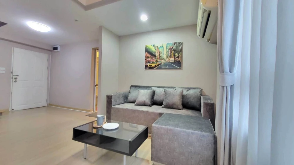 ให้เช่า Zoom Condo Place ชั้น 6 วิวดีมาก ตกแต่งสวย น่าอยู่ เฟอร์และเครื่องใช้ไฟฟ้าครบ หิ้วกระเป๋าเข้าอยู่ได้เลย
