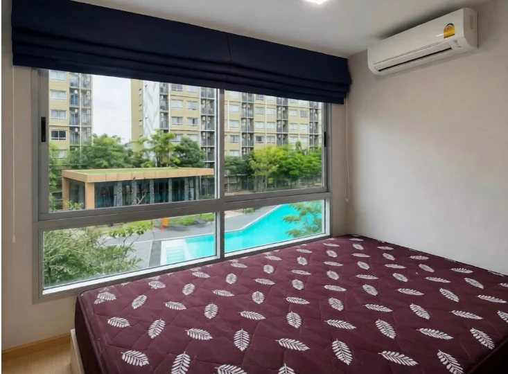 ให้เช่าPlum Condo Rangsit Alive 1 ห้องมุม วิวสระ บรรยากาศเงียบ เป็นส่วนตัว รีบมาจับมาจองได้แล้ว อย่ารอช้า