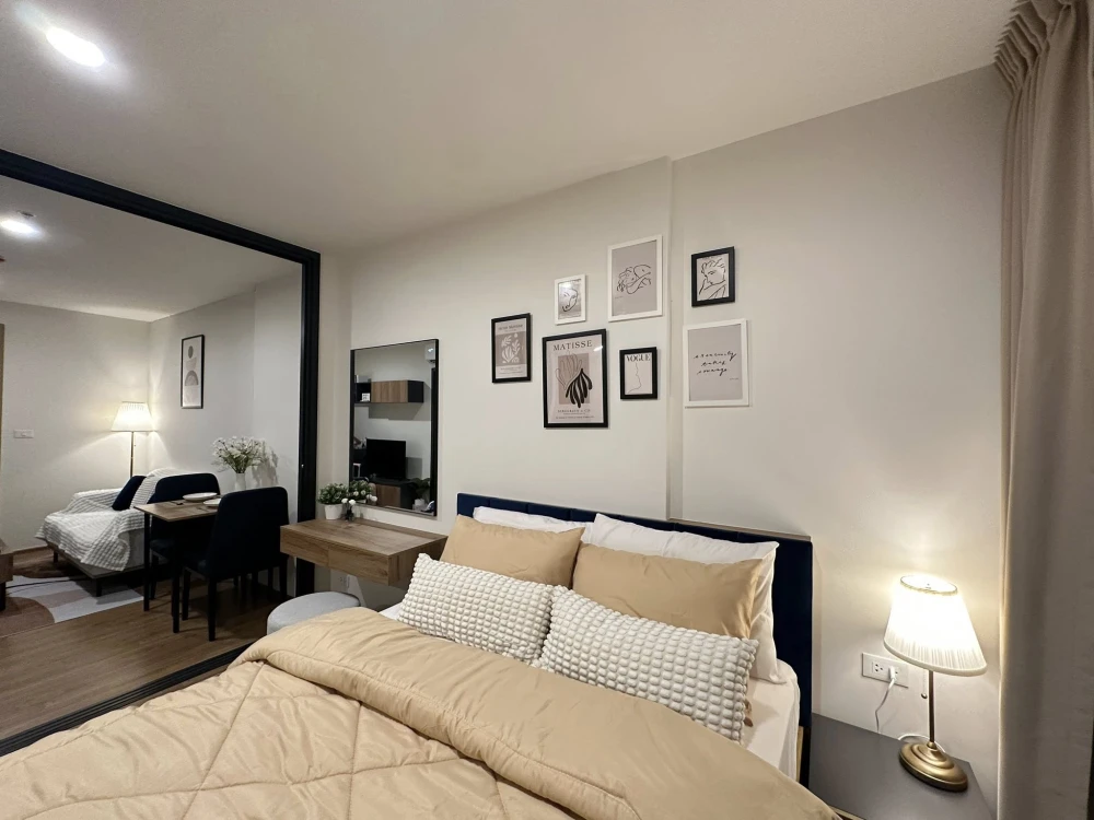 ให้เเช่า เดอะ ไลน์ ไวบ์ ชั้นสูง ห้องสว่าง กว้างขวาง พร้อมเครื่องใช้ไฟฟ้าครบ คุณต้องไม่พลาด