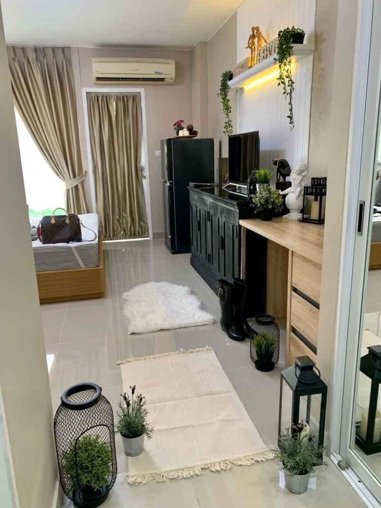 ให้เเช่า i-HOUSE Laguna Garden RCA ห้องพร้อมอยู่ เฟอร์ เครื่องใช้ไฟฟ้าครบ มาจองเลย