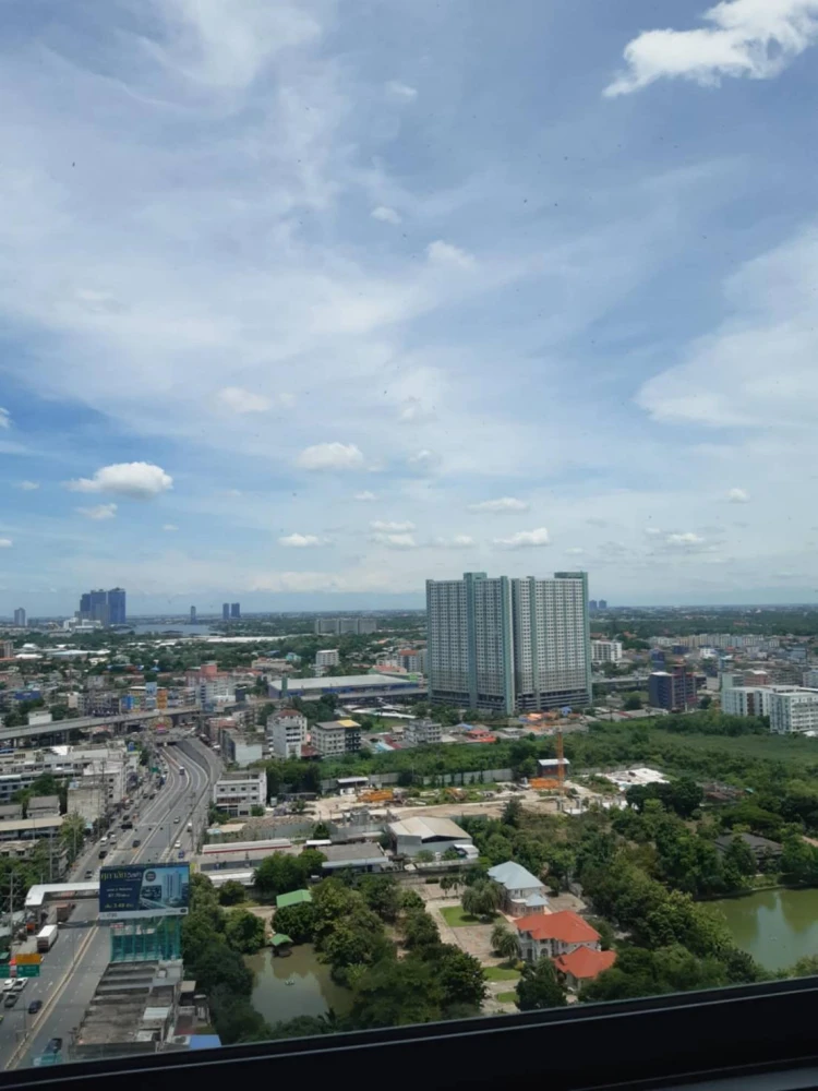 ให้เช่า Niche id @ Pakkret Station ห้องพร้อมอยู่ เฟอร์พร้อม เครื่องใช้ไฟฟ้าครบ ชั้นสูง จองเลย