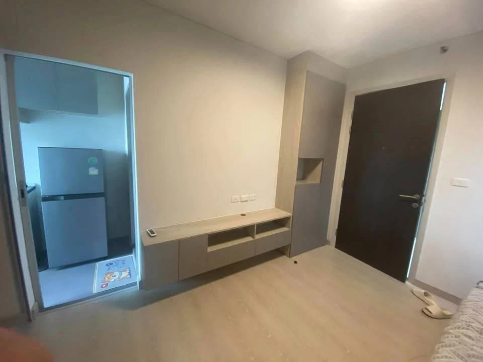 ให้เช่า Niche id @ Pakkret Station ห้องพร้อมอยู่ เฟอร์พร้อม เครื่องใช้ไฟฟ้าครบ ชั้นสูง จองเลย