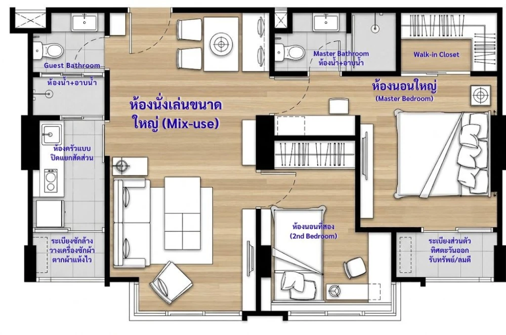 🌆💎 ขาย U Delight @ Jatujak Station Rare Unit ห้องมุมสุดพิเศษ วิวเมืองโล่ง ใกล้ BTS-MRT ✨🚆